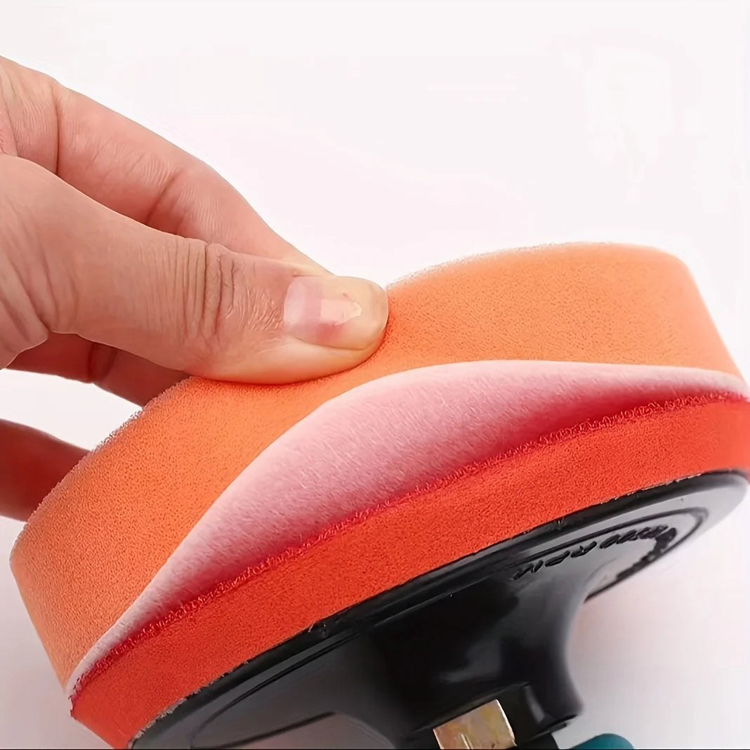 4-Inch Car Polishing and Waxing Set, 100mm Multi-Functional Buffing