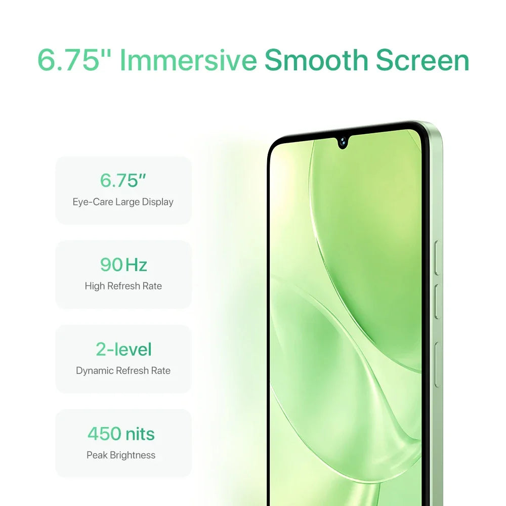 [World Premiere] UMIDIGI G9 5G Smartphone 5G Android 14  8-Core 6GB