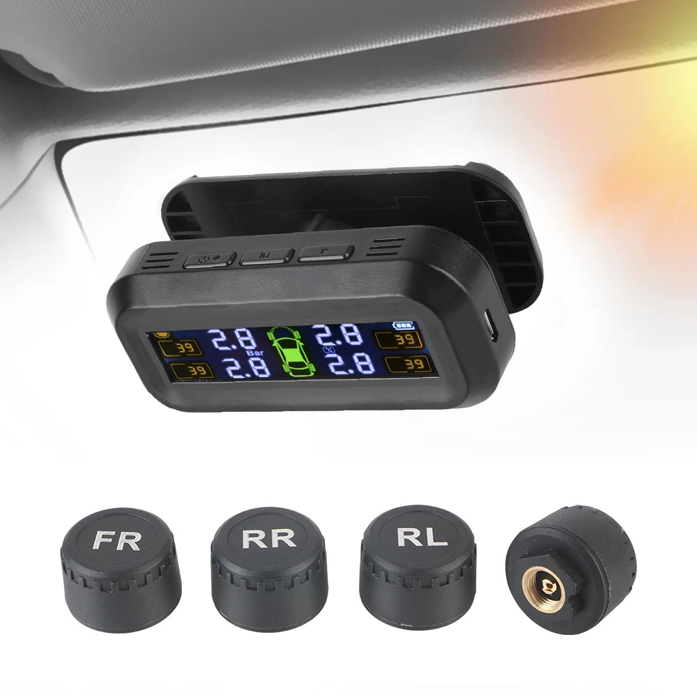 Tire Pressure Monitoring System Car Tyre Pressure Monitor Tyre