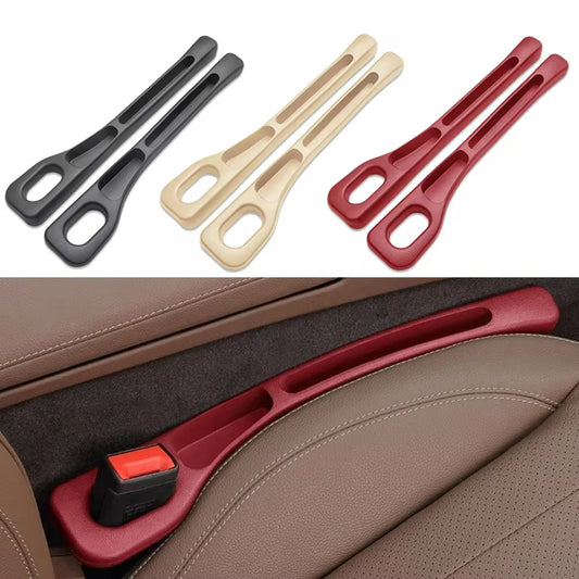 2Pcs Car Seat Gap Filler Organizer PU Waterproof Universal Car Seat