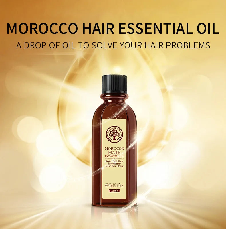 LAIKOU Morocco Hair Essential Argan Essence Oil Moisturizer