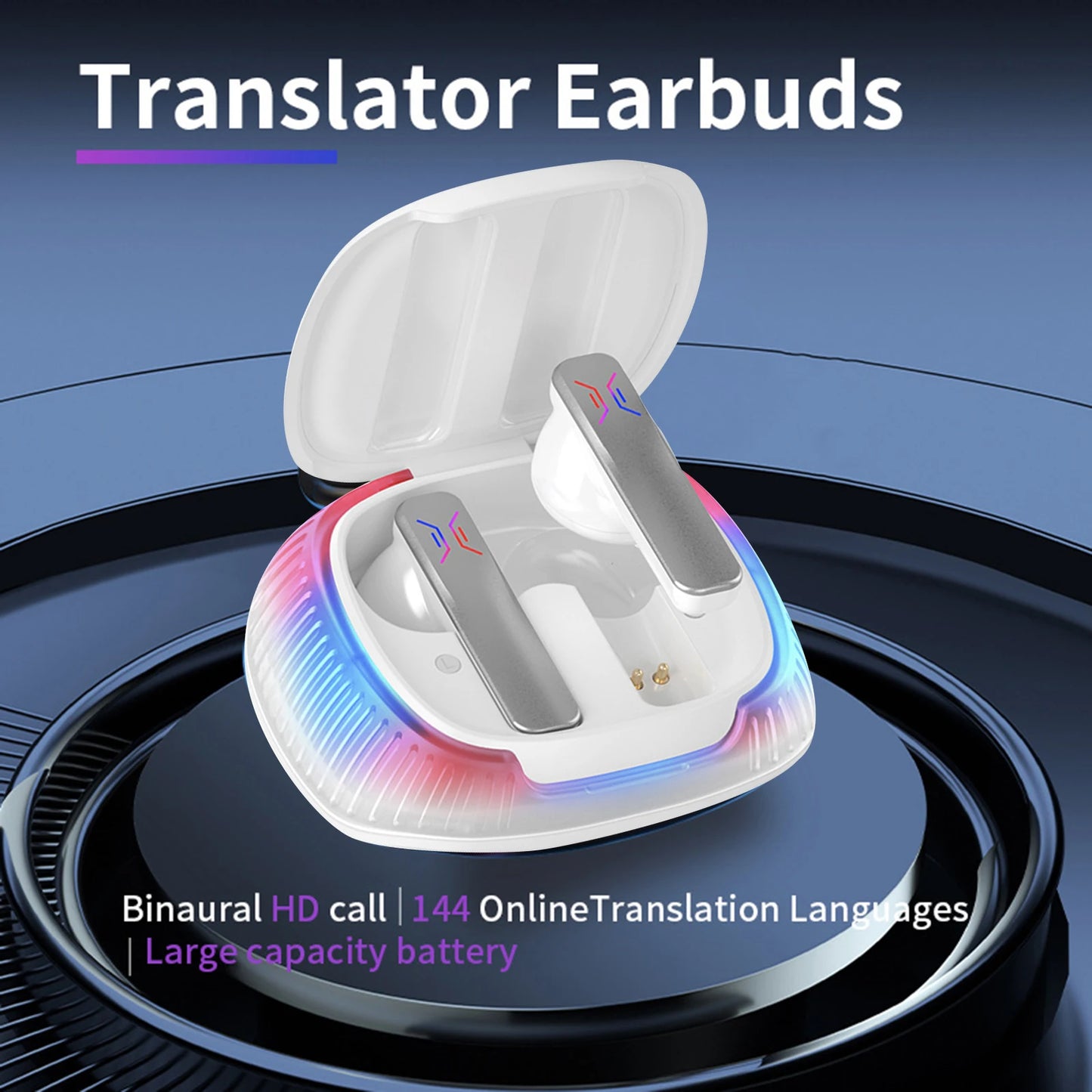 Portable Translation Headset 4 Translation Modes 144 Language