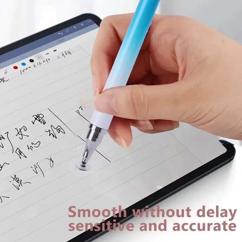 2 in 1 Stylus Pen for Cellphone Tablet Capacitive Touch Pencil for