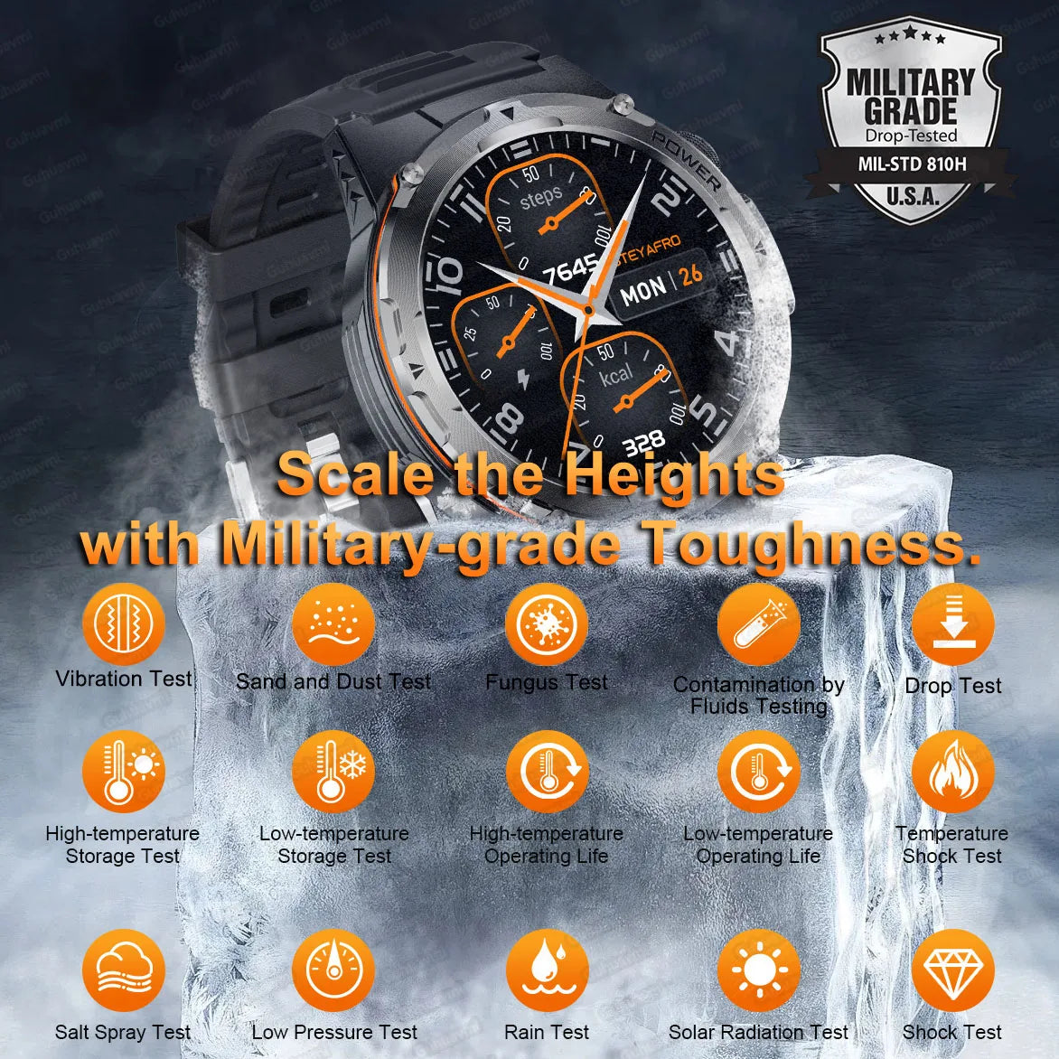 2025 New For Xiaomi Outdoor Sports Smart Watch Men 1.39-Inch HD AMOLED