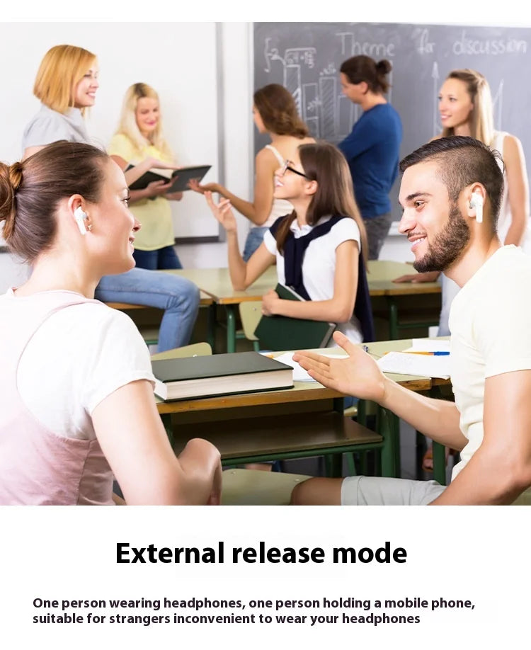 Translation Headphones Real Time Bluetooth Earbuds Translator 144