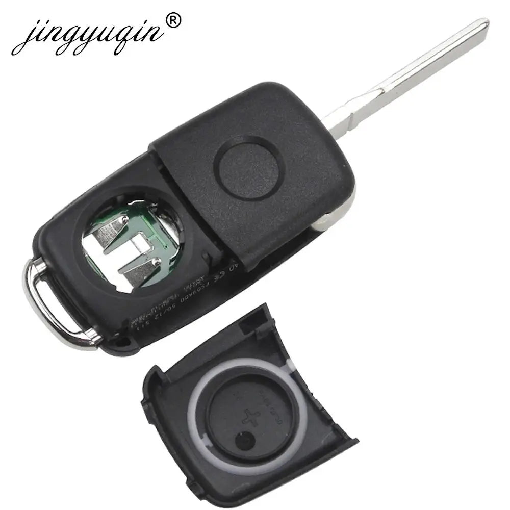 jingyuqin 3BT Remote Flip key 434MHz ID48 Chip for VW Volkswagen GOLF