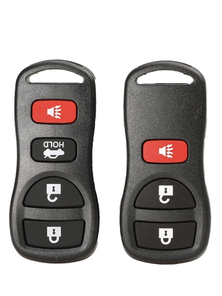 jingyuqin 315/433MHZ 3/4 Buttons Car Entry Remote Key For