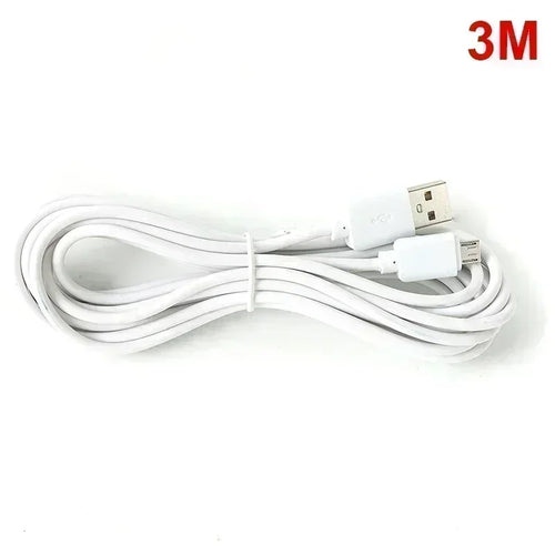 Premium 10/5/3/2/1m Extra Long Micro USB Extension Data Cable for