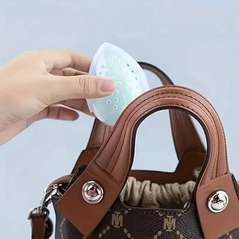 Empty Makeup Sponge Storage Box Plastic Egg Shaped Cosmetic Puff