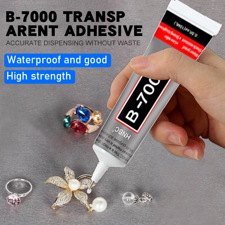 1pcs 3/15/25/50/110ML B7000 Clear Contact Phone Repair Adhesive
