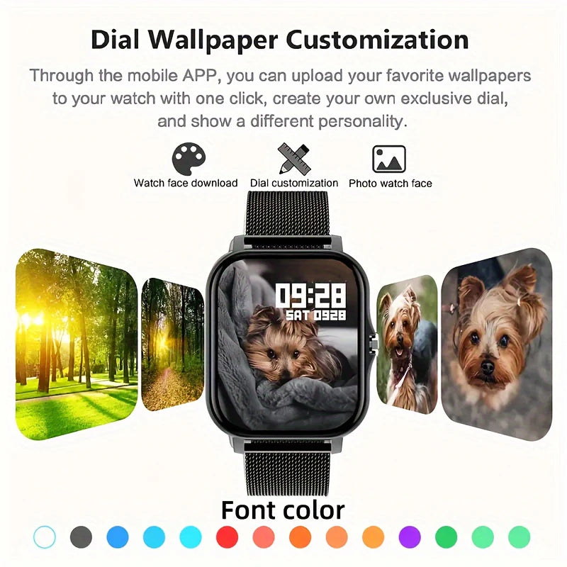 Xiaomi New Smart Watch Women Men Lady Gift Sport Fitness Watches Heart