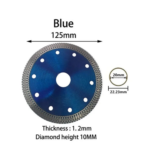105MM/115MM/125MM Turbo Diamond Saw Blade Granite Marble Cutting Disc