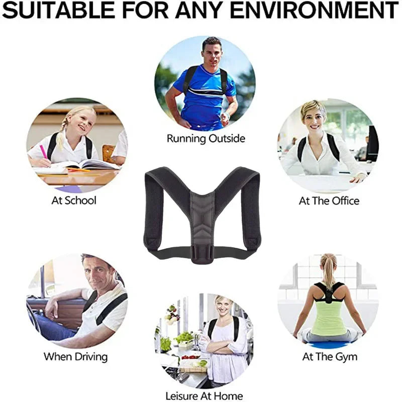 Back Posture Corrector Belt Brace Hunchback Corrector Adult Men and