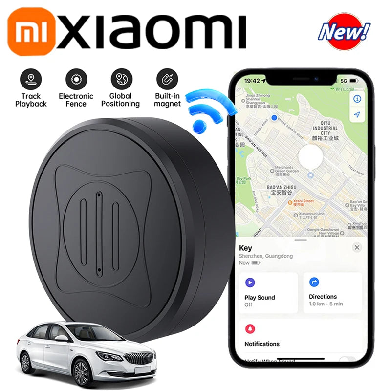 Xiaomi GPS Tracker Strong Magnetic Car Anti-Lost Device Pet Kids Bag