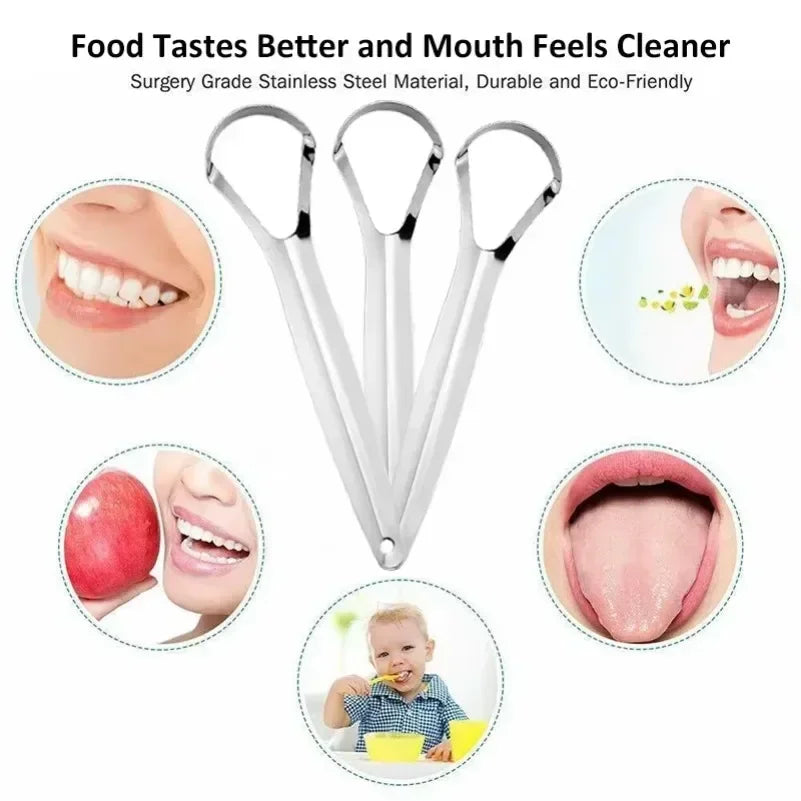 Clean Tongue Scraper Tongue Remover Halitosis Tongue Coating Oral Care