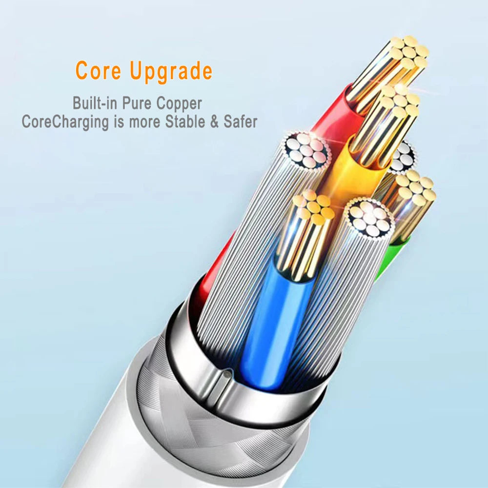 5m/8m/10m Extra Long USB Type C Charging Cable Fast Charging Cable