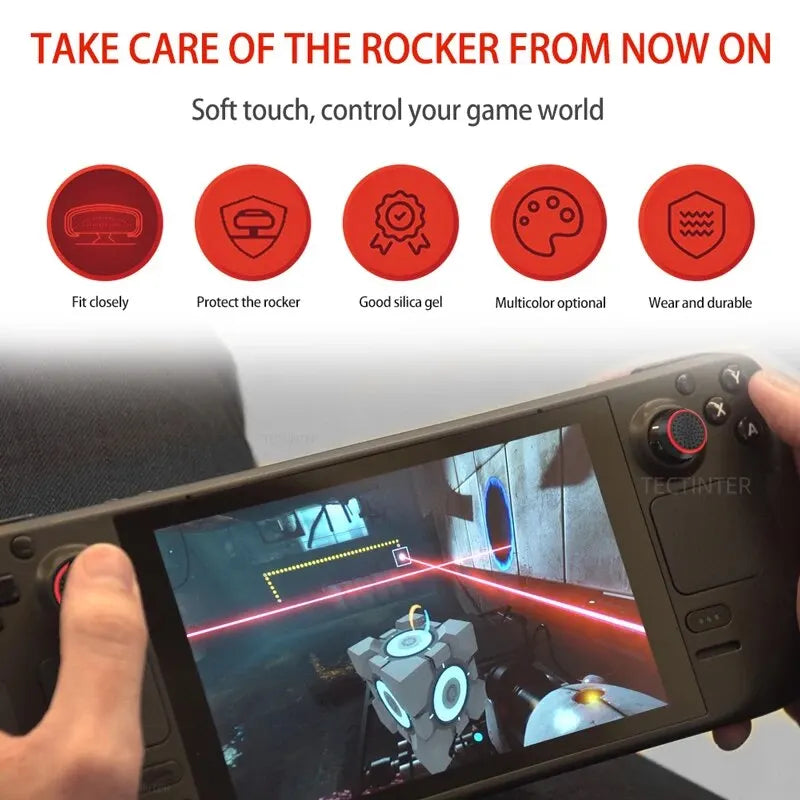 4Pcs Silicone Gel Thumb Grips Cover For Sony PS5/PS3/PS4 For XBOX One