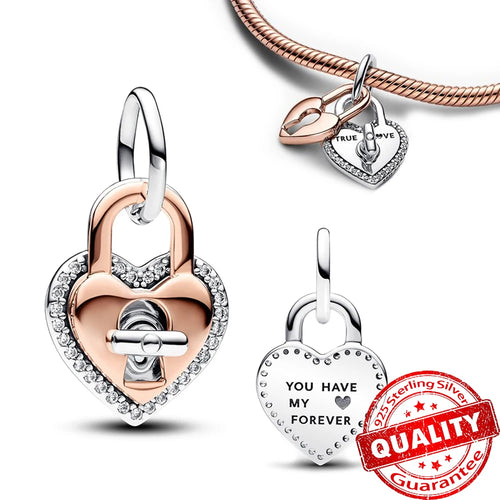 New Arrival 925 Sterling Silver Love You Mom Entwined Infinite Hearts