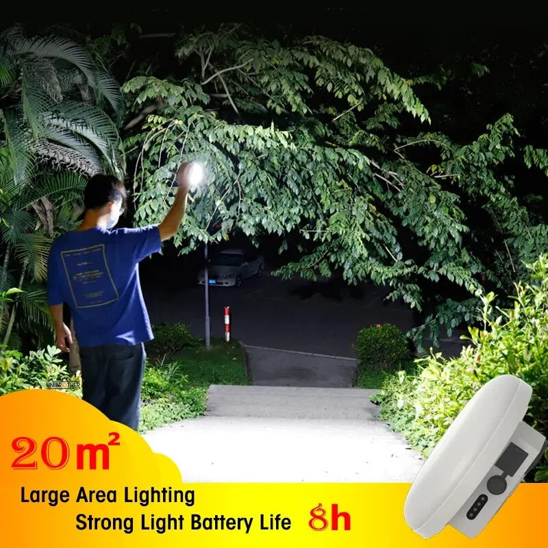 Rechargeable Powerful Light Camping Lantern with Magnet Strong Light