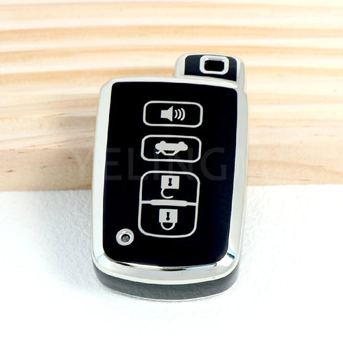 4 Buttons Car Key Case Cover For Toyota Camry Corolla RAV4 Highlander