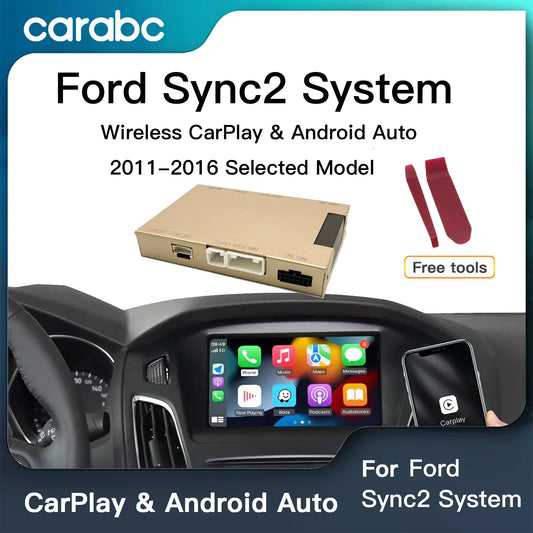 CARABC Wireless Carplay Android Auto for Ford Sync2 System Explorer