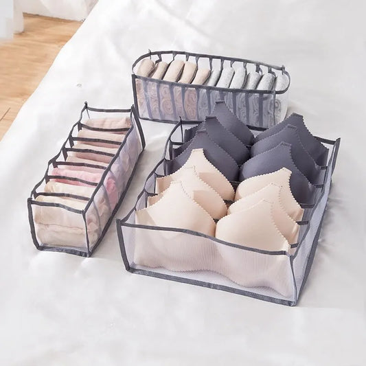 6/7/11 Foldable Underwear Underwear Socks Organizer With Dividers