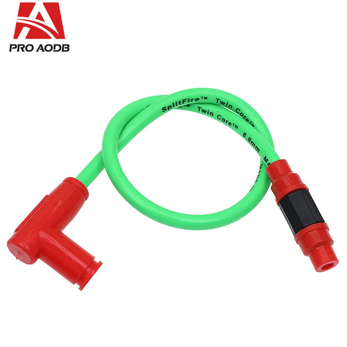 Universal Motorcycle Ignition Coil Spark Plug Iridium Power Cable For