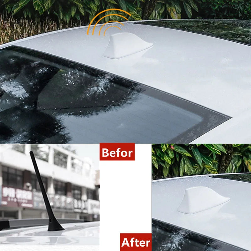 Car Radio Shark Fin Car Shark Antenna Radio FM Signal Design For All