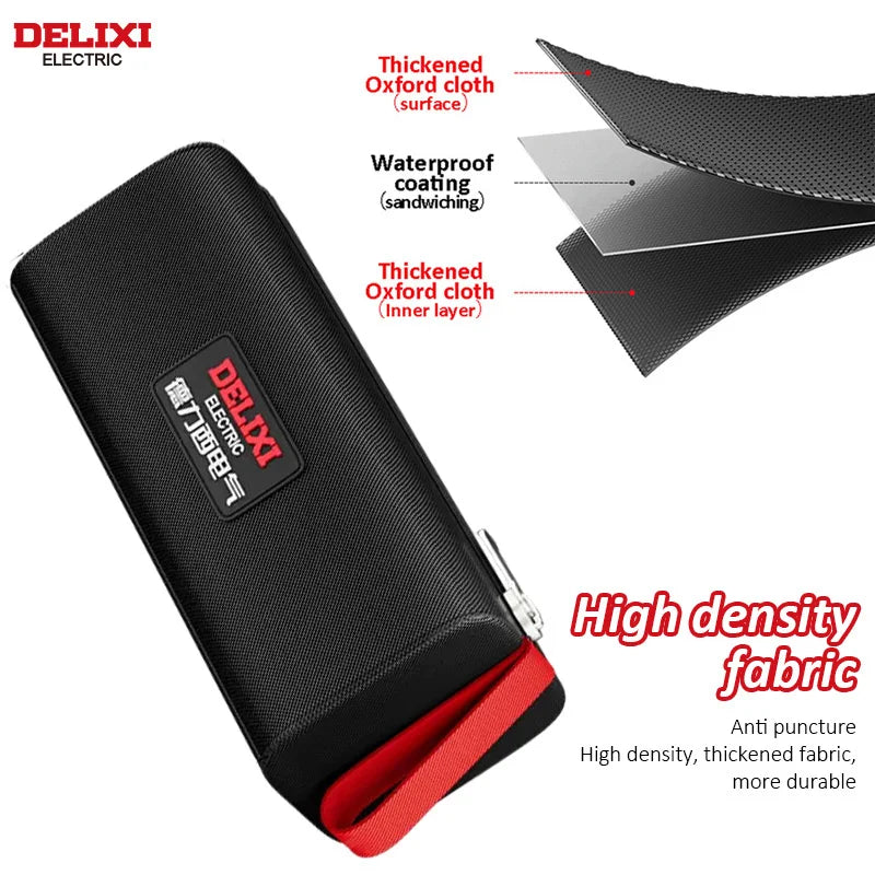 DELIXI ELECTRIC Tool Bag Oxford Cloth Portable Storage Bag,