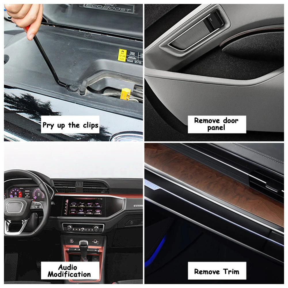 Auto Door Clip Panel Trim Removal Tools Kits For Various Vehicle