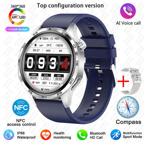 For Huawei GT5 PRO Smart Watch Men Watch 4 Pro upgraded version AMOLED