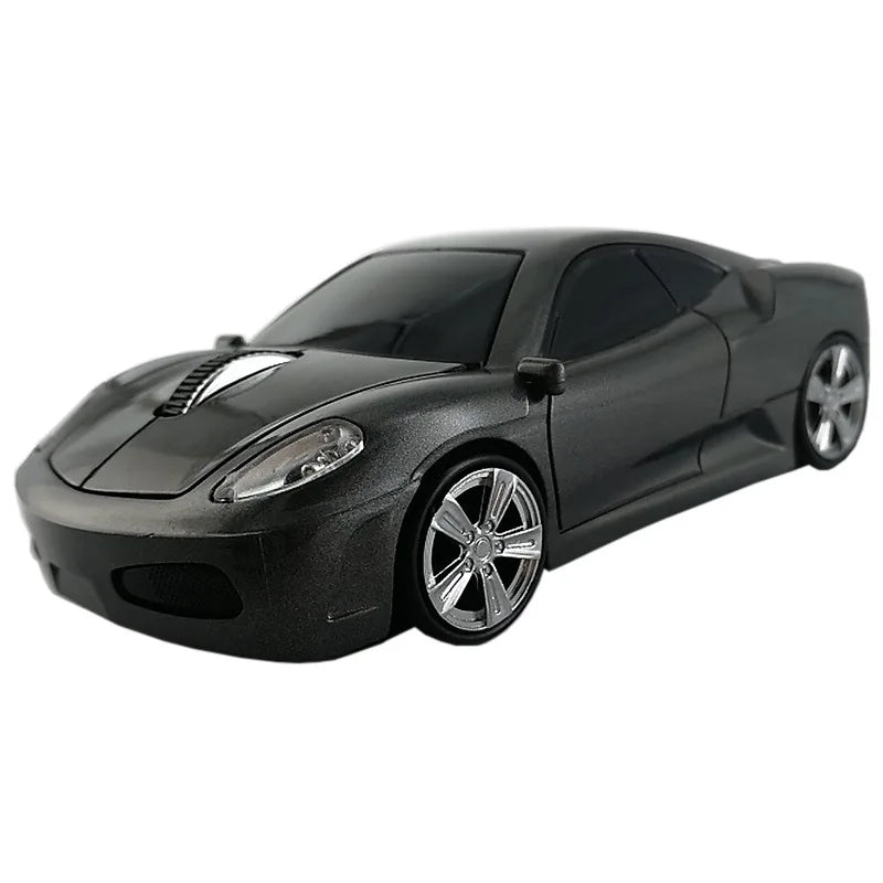 Racing Car Shaped Mouse USB Optical Wireless Mouse 1600DPI Mini 3D