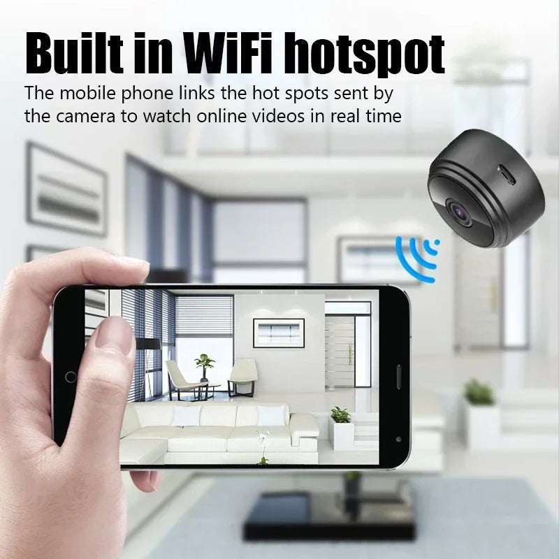 A9 WiFi Mini Camera 1080P Intelligent Home Security IP WiFi Camera
