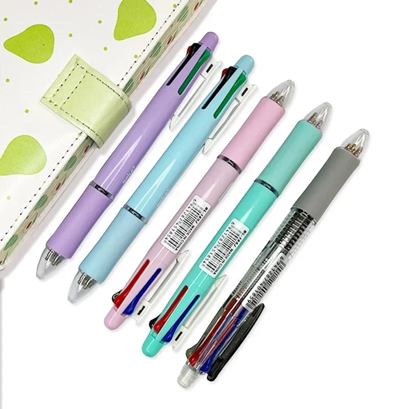 5 In 1 Multicolor Ballpoint Pens 4 Colors Ball Pen 1 Automatic Pencil