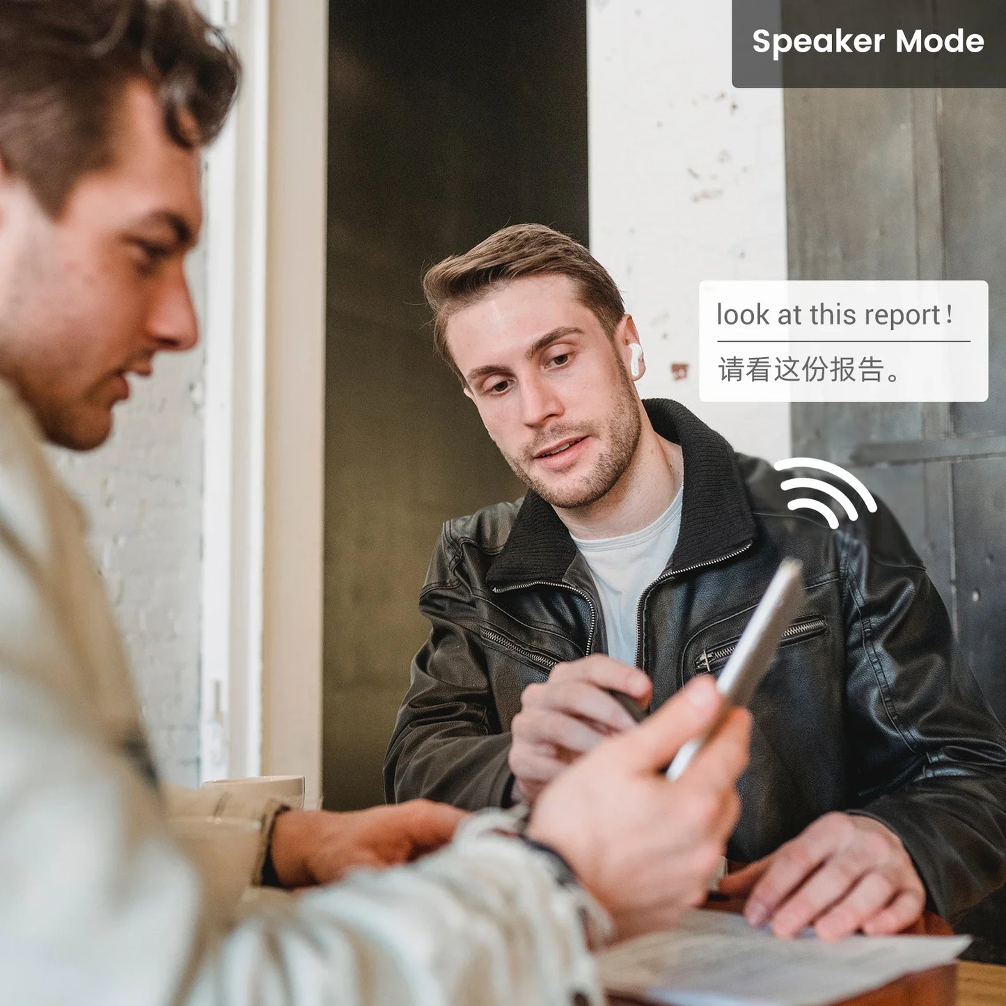 M3 Voice Translator Earbuds Supports 144 Languages Translation