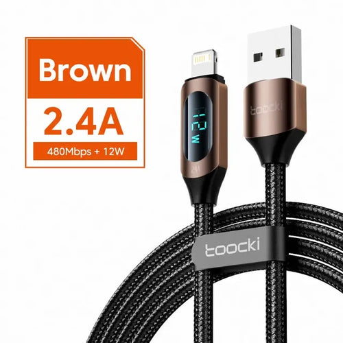 Toocki USB C Type C Cable For iPhone 14 13 12 11 Pro Max X Xr 8 7 Plus