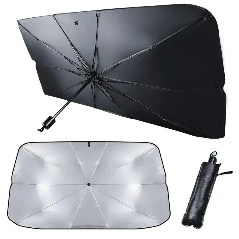 Umbrella Sunshade Car Sunshade Car Sunshade Retractable Sunscreen Heat