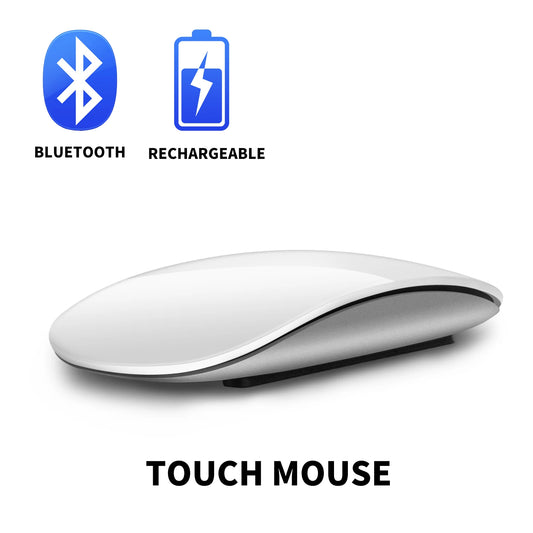 Bluetooth 4.0 Wireless Mouse Rechargeable Silent Multi Arc Touch Mice