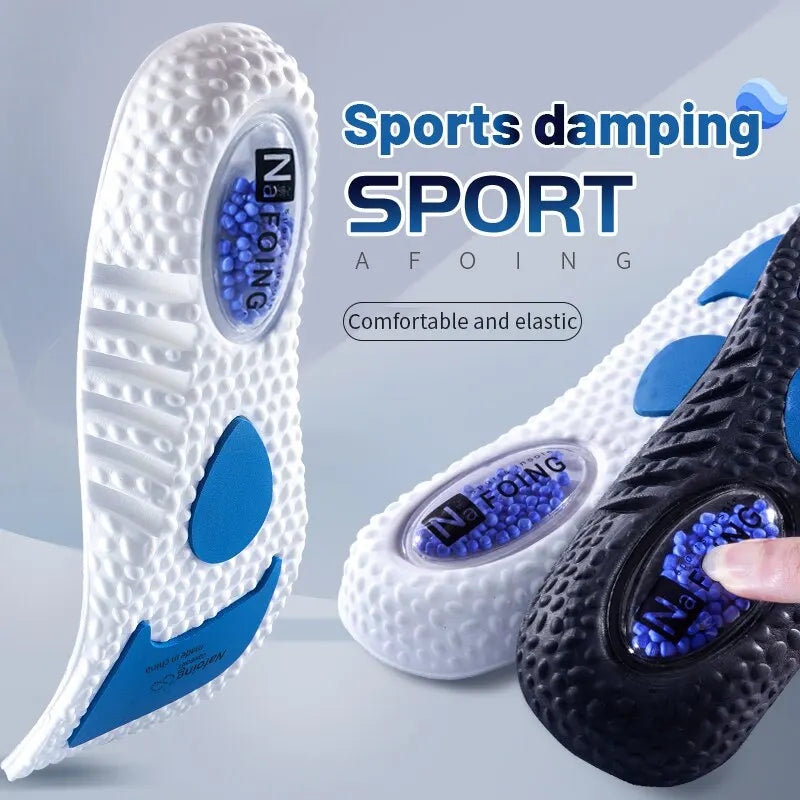New Sports Insoles for Shoes Technology Shock Absorption Deodorant