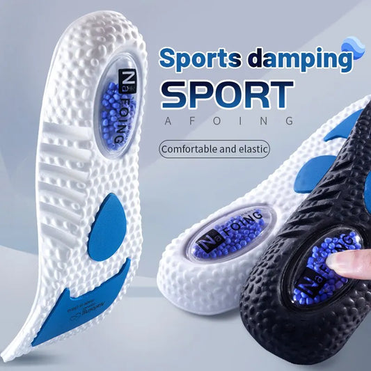 New Sports Insoles for Shoes Technology Shock Absorption Deodorant