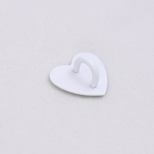 Kawaii Adhesive Metal Heart Phone Charm Holder Mobile Phone Case