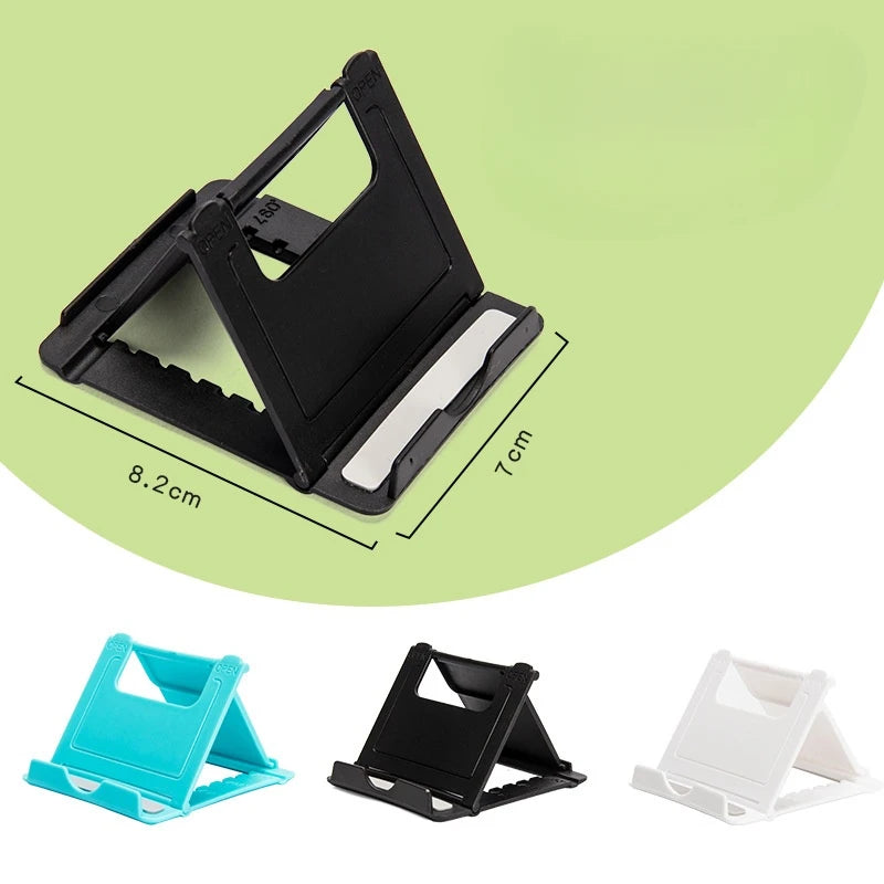 Desktop Lazy Mobile Tablet Folding Stand, Portable and Adjustable