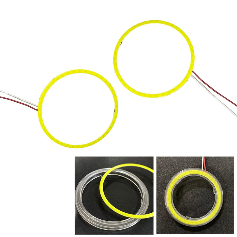 1PCS Automobile LED 60MM70MM80MM90MM100MM120MM LED Angel Eye Angel Eye