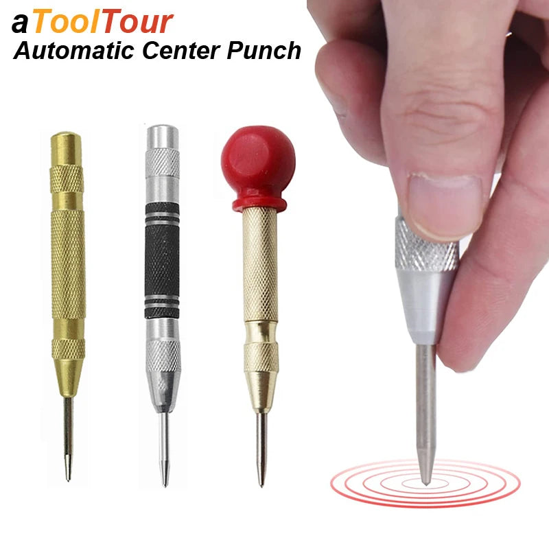 Automatic Center Punch Kerner Woodworking Metal Puncher Steel Hole