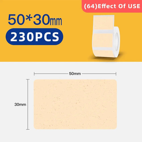 Niimbot Mini Printer Thermal Wire White/ Cable/Color/Round Sticker