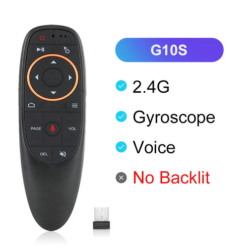 VONTAR G10 G10S Pro Voice Remote Control 2.4G Wireless Air Mouse