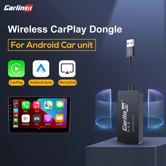 Carlinkit Wireless CarPlay & Android Auto Dongle for Android Car