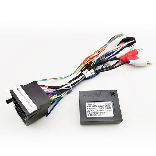 CAN Bus Decoder Wiring Harness 16 Pin Plug to ISO Connector Car