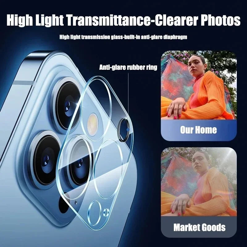 Screen Protectors 12 15 Camera Lens Protector For IPhone X XS Max 13
