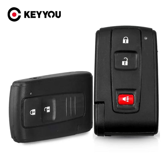 KEYYOU Remote 2/3 Buttons Car Key Case For Toyota Prius 2004 2005 2006